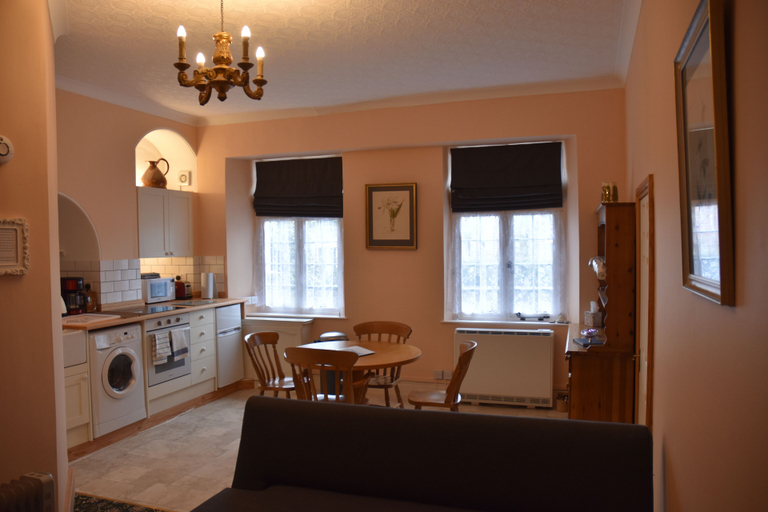 In-room dining, The Orangery Apartment, North Somerset