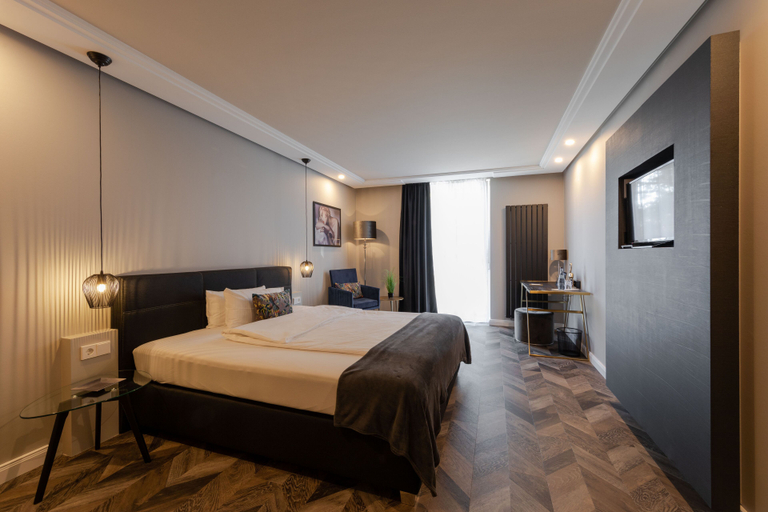 Bedroom 2, Boutique Hotel Zuckerfabrik Stuttgart, Stuttgart