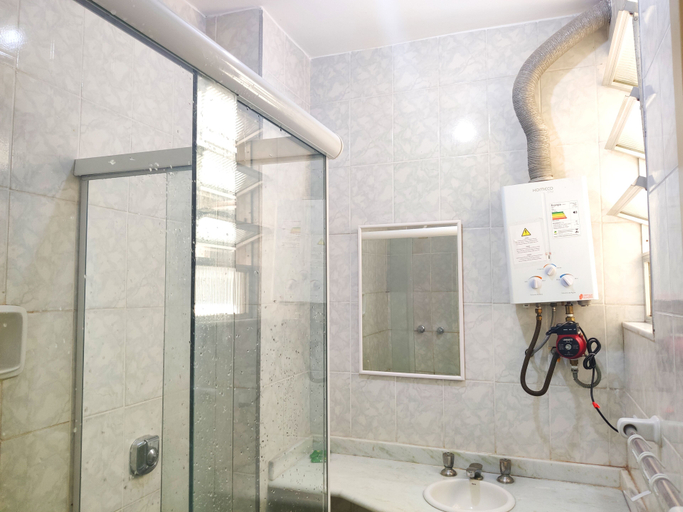 Bathroom, Studio na Praia Vista Total TC1202, Rio de Janeiro