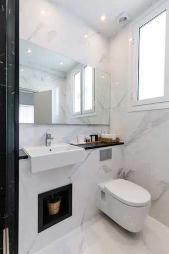 Bathroom, UPSTREET Classy Apartments, Attica