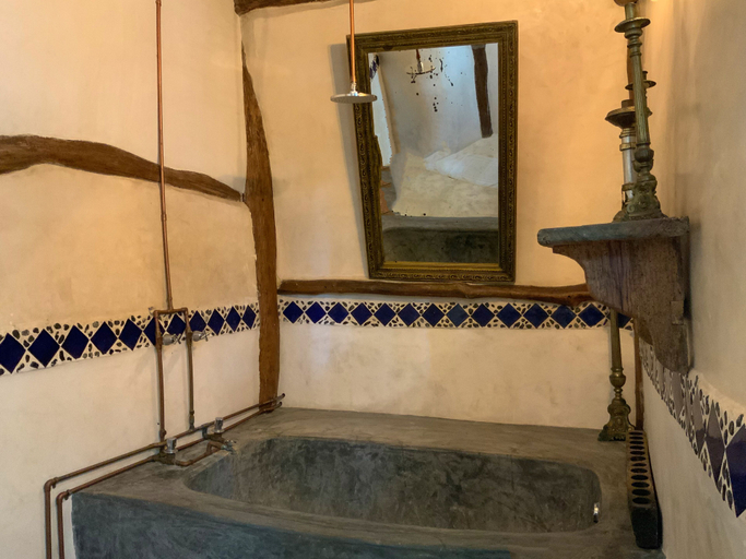 Bathroom 3, Posada Lamar, Cozumel
