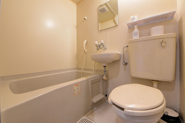 Bathroom 4, Hotel Star Land, Tsuru