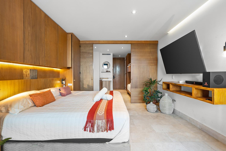 Bedroom 2, Zantamar - Beachfront Suites in La Cruz, Compostela