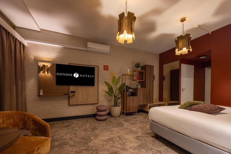 Room 3, Fletcher Boutique Hotel De Kromme Dissel, Renkum