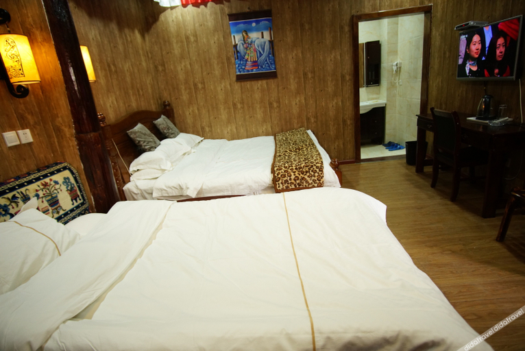 Bedroom 3, Fengyuan Inn (Guangzhou Renjia), Dêqên Tibetan