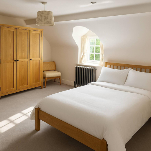 Bedroom 5, Bridge House Modern Comfort in Historic Stone, North Yorkshire