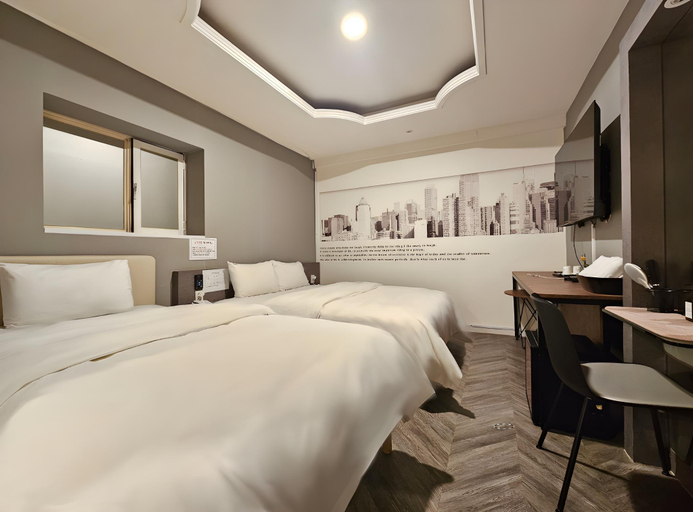 Bedroom 3, Ilsan (Daehwa) Wainscot Hotel, Goyang