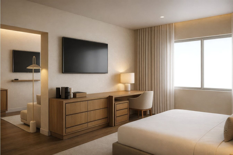 Room 2, Hotel Core Suites Estadio Akron, Zapopan