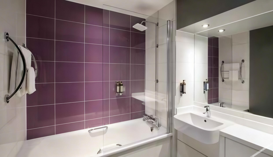 Bathroom 3, Premier Inn Weymouth Seafront, Dorset