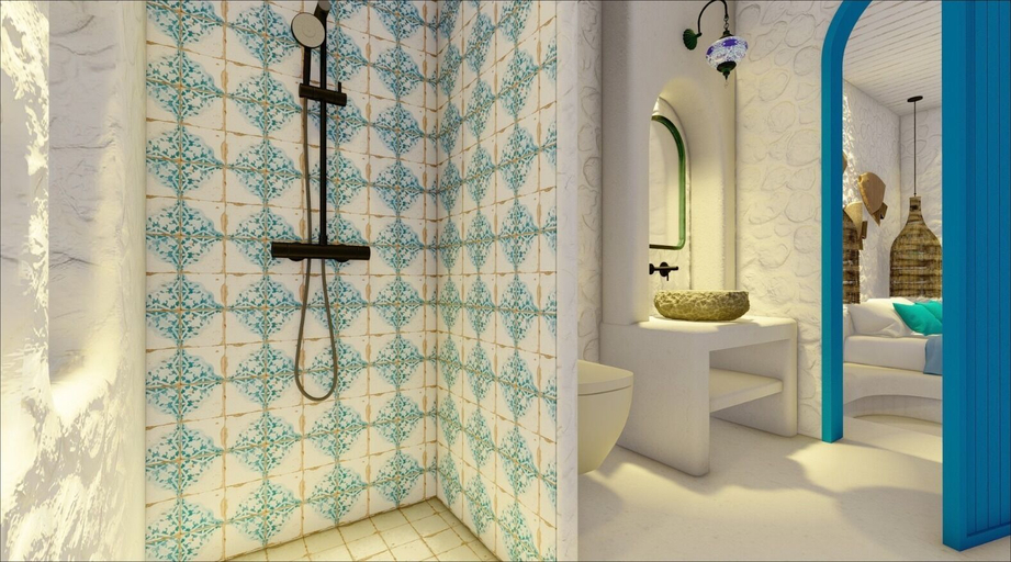 Bathroom 3, Churchill Townhouse, Bodrum