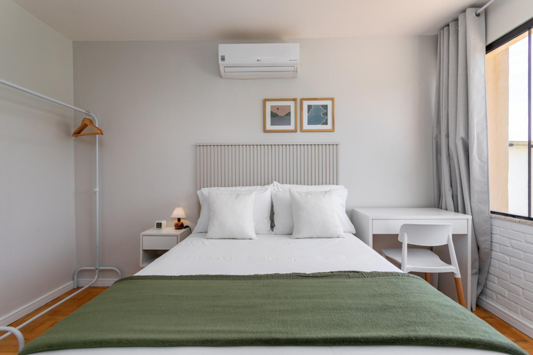 Bedroom 2, 2 km From Praia da Alvorada Near Barra Shopping Am203, Rio de Janeiro