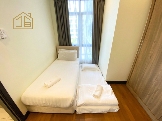 Bedroom 2, Homesuite' Home at Oceanus Pelagos, Kota Kinabalu