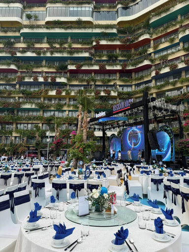 Outdoor banquet area, Flamingo Cat Ba Condotel-H2303, Cát Hải