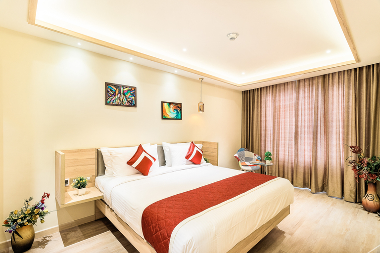 Bedroom 3, Hotel Jagadish International, Sankey Road, Bangalore