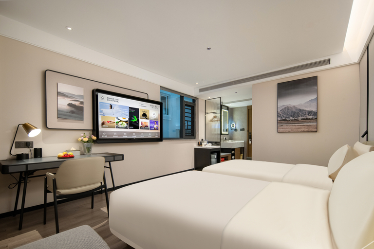 Bedroom 2, Atour Hotel Xiapu Fortune Center, Ningde