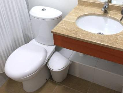 Bathroom, Plaza Paris Amistar, Santiago