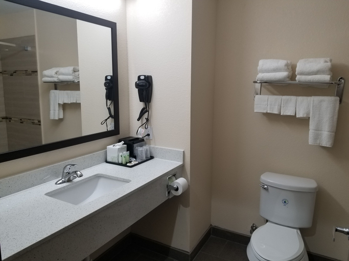 Bathroom 3, Scottish Inns & Suites Bay City, TX, Matagorda