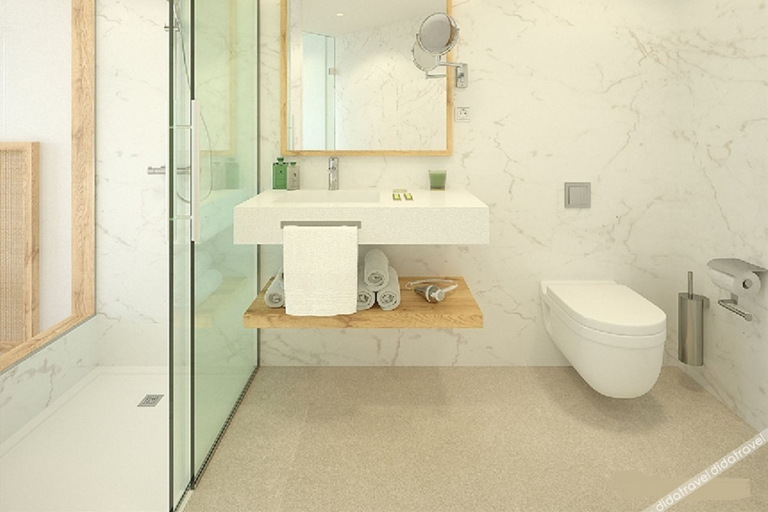 Bathroom, Caprice Playa de Alcudia Apartments, Baleares