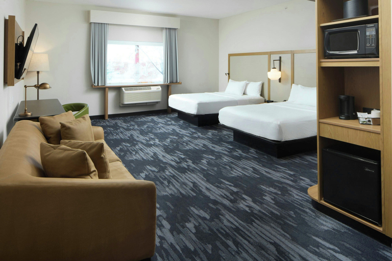 Bedroom 4, Fairfield Inn & Suites by Marriott Columbus New Albany, Franklin