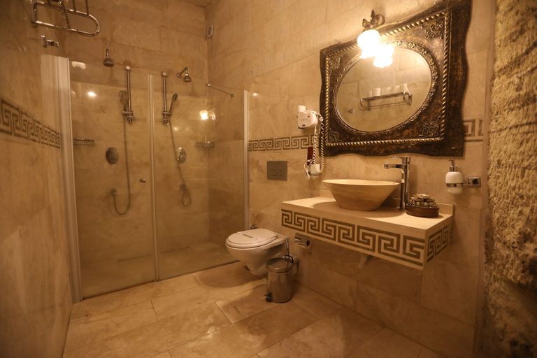 Bathroom, King Apart by Travellers, Nevşehir