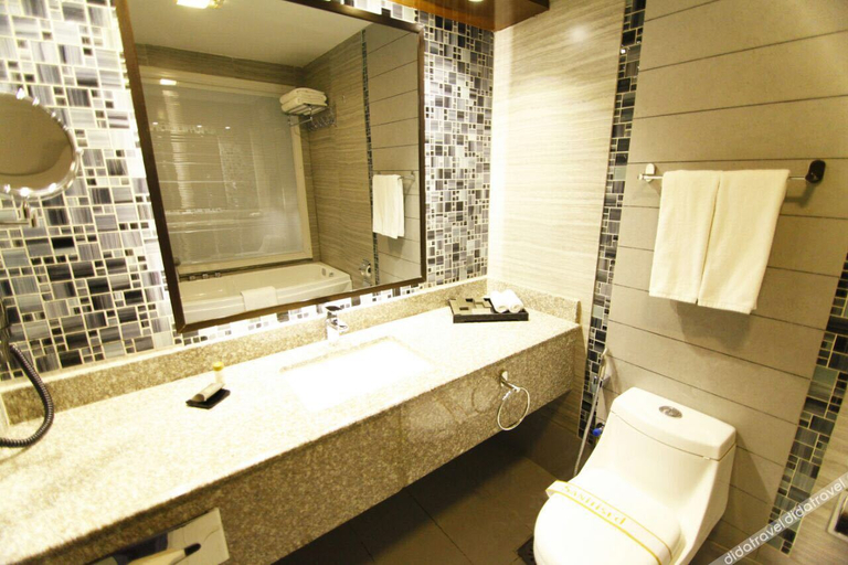 Bathroom 3, Grand Palm Hotel, Lahore