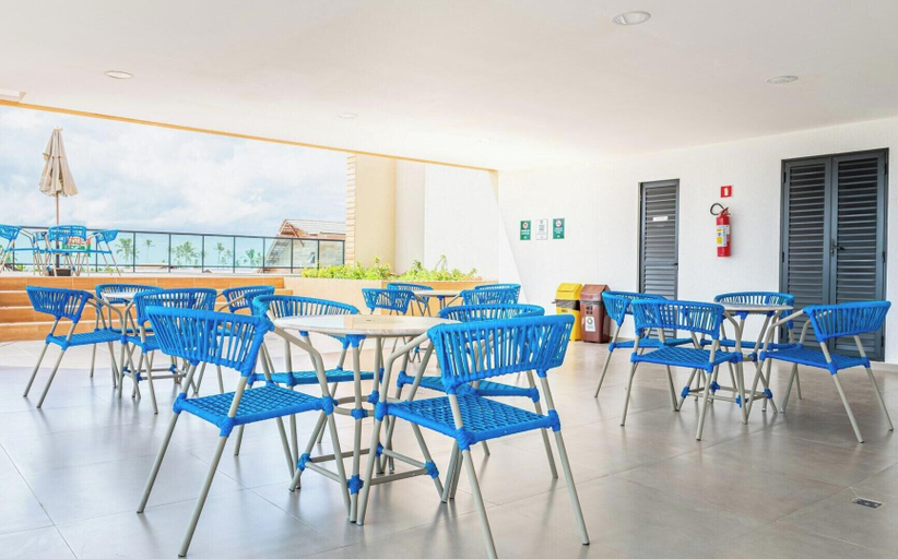 Outdoor dining, Flat 1 quarto conforto em Cupe - 154D, Ipojuca
