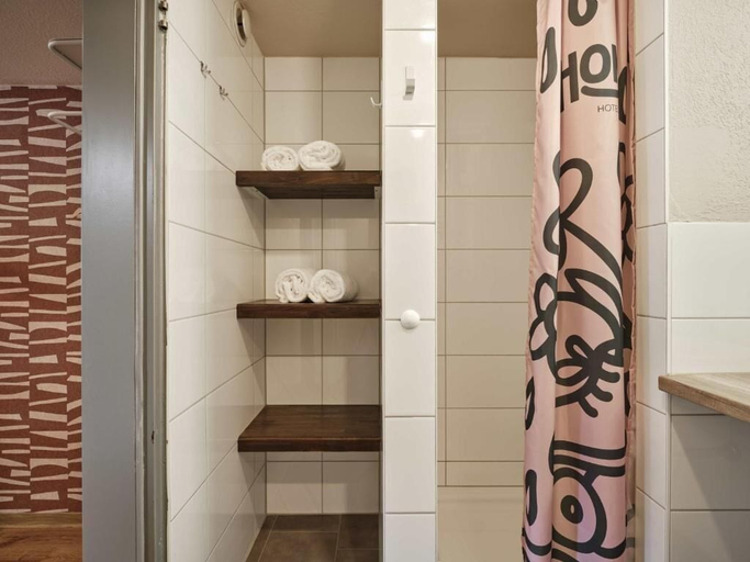 Bathroom 2, HOKK Hotel, Freiburg im Breisgau