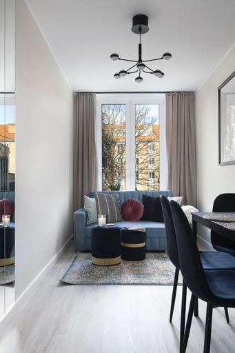 Living area 4, Elite Apartments Garncarska, Gdańsk City