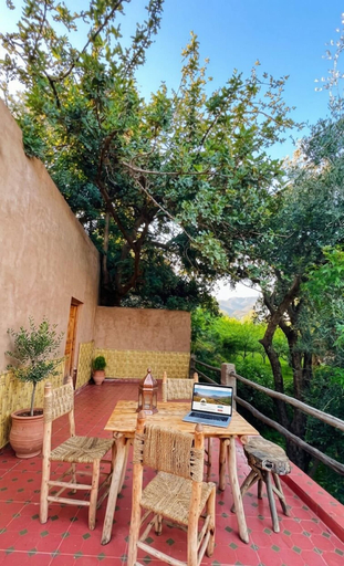Terrace/patio 3, Ouberge loassis house, Al Haouz