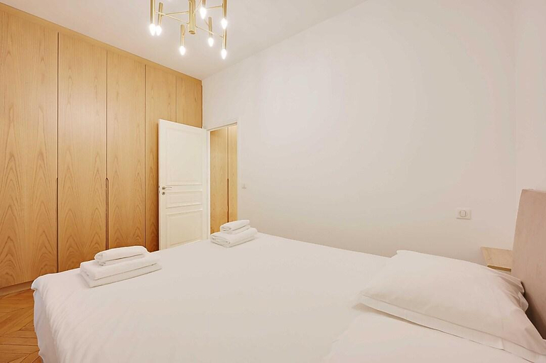 Bedroom 2, Superb apartment with terrace 2BR 4P Trocadero, Paris