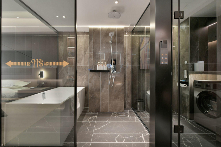 Bathroom 3, Meishe Light Luxury Hotel (Taiyuan Changfeng Street), Taiyuan