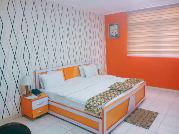 Bedroom 2, Springpark Yaad Hotel, Eti-Osa