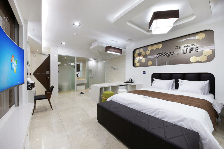Bedroom 3, Sacheon IC Best Self Check-in Motel, Sacheon
