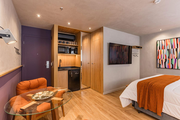 Bedroom 5, Cyclinn Paulista Jardins, São Paulo