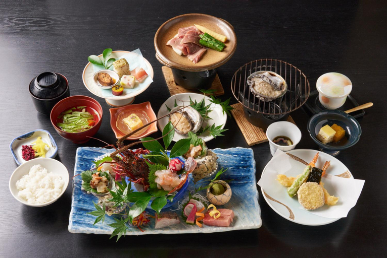 Food & Drinks 5, あじ彩の宿小浜荘, Toba