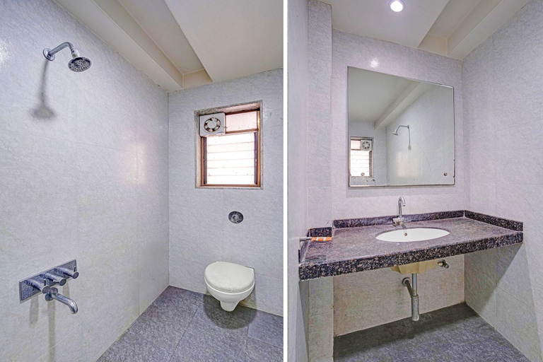 Bathroom 4, Fabhotel Satyan Inn, Ahmadnagar