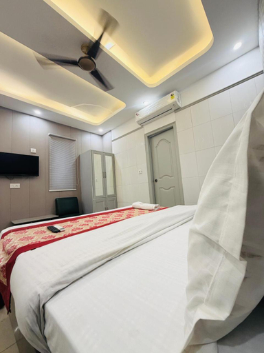 Bedroom 3, Hotel Satwah 29 Just Near Nizamuddin Railway, Delhi