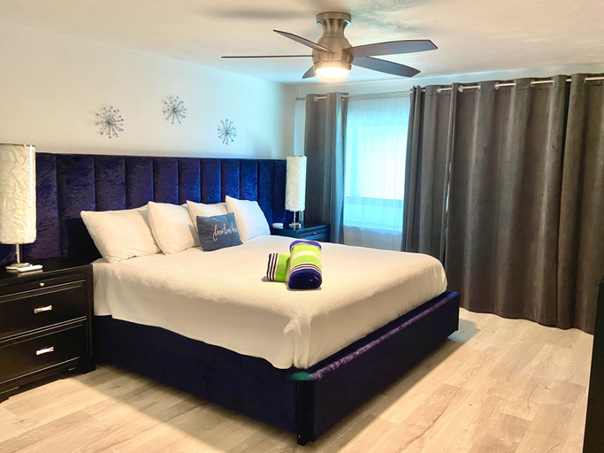 Bedroom 4, Organic Beach Retreat, Volusia