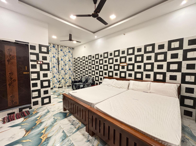 Bedroom 3, SIVA LODGE, Ramanathapuram