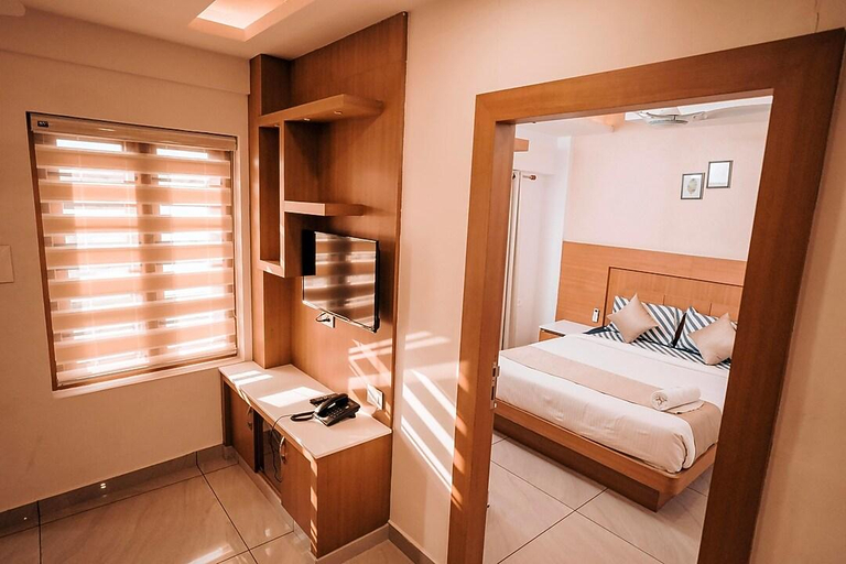 Bedroom 3, Hotel Nigara Residency, Idukki