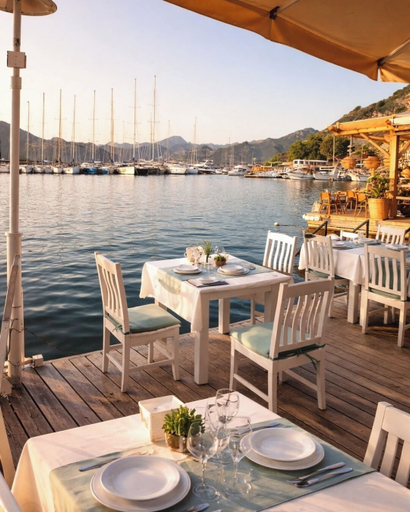 Outdoor dining 2, Selimiye Capkini, Marmaris