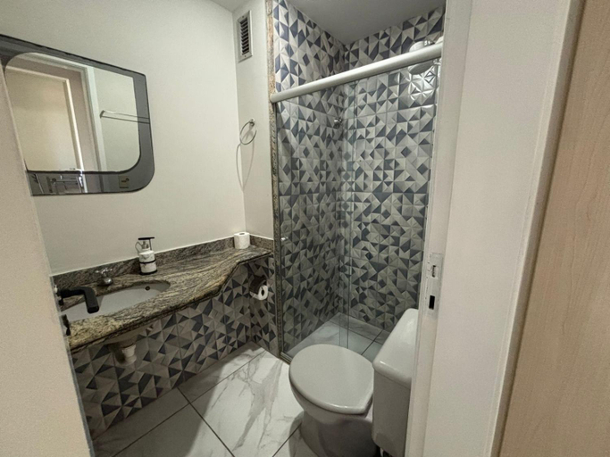 Bathroom 4, Flat Jardim de Allah, Campos