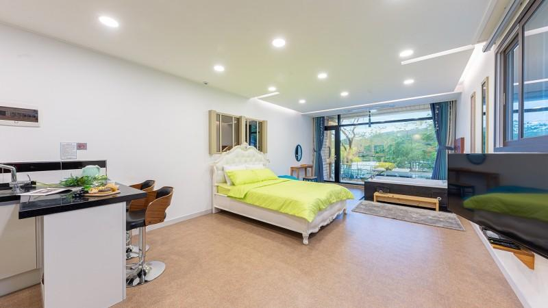 Bedroom 2, Pocheon Cozy 11 Pension, Pocheon