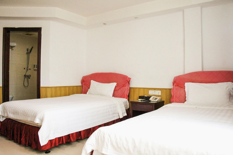 Bedroom 2, Shun Ping Da Hotel, Shenzhen