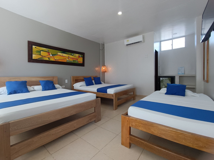 Bedroom 2, Hotel Portoalegre, Tolú