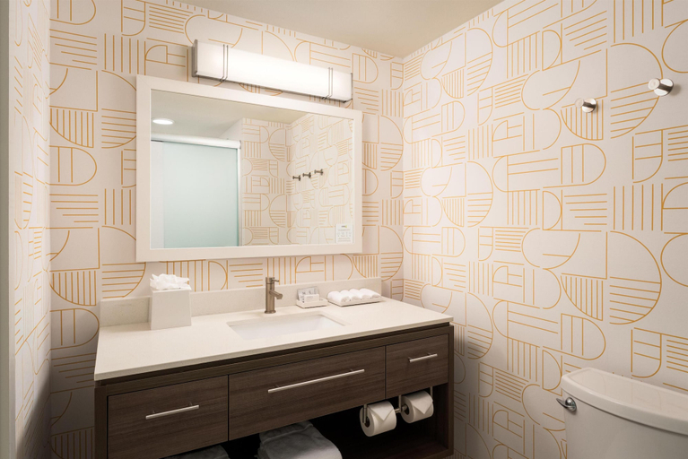 Bathroom 4, Home2 Suites by Hilton Jacksonville Airport, Duval
