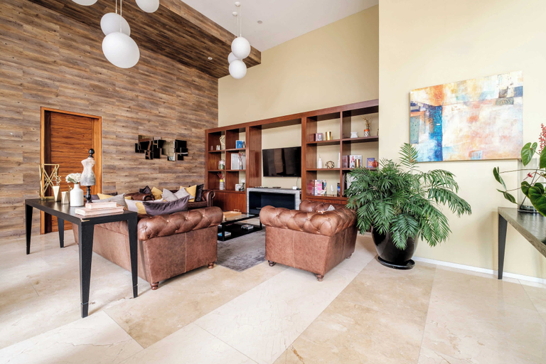 Living area 4, Redesigned 1BR Condo in Polanco - Pool Gym - Padel, Tultitlán
