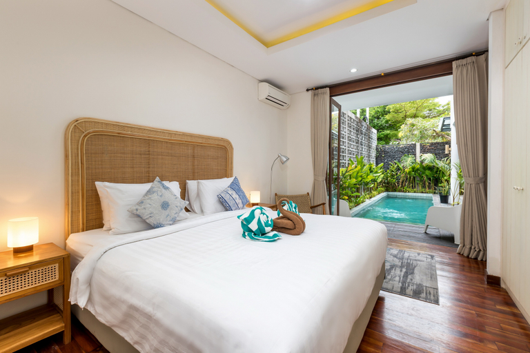 Bedroom 2, Alba house 4BR Villa with private pool by SooBali, Denpasar