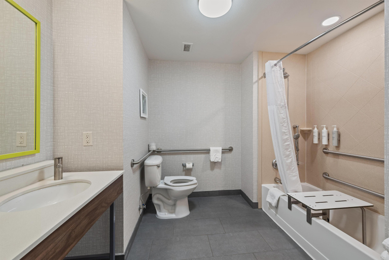 Bathroom 4, Hampton Inn La Junta, Otero