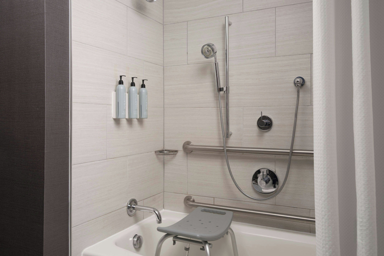 Bathroom 3, Courtyard by Marriott Boston Brookline, Boston